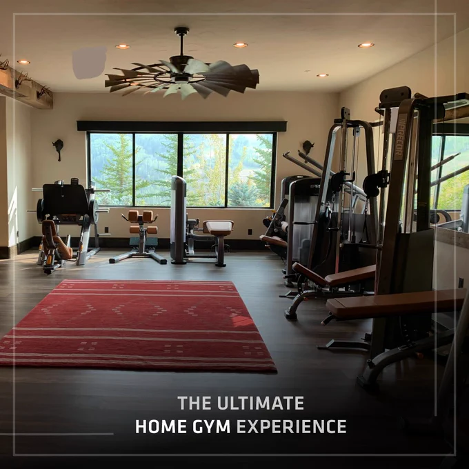 Home gym setup 