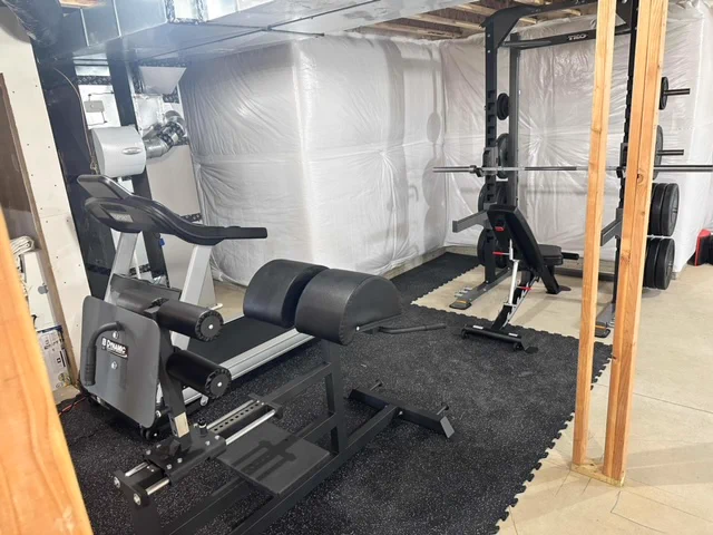 Home gym setup 