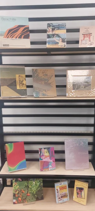 Books in the display