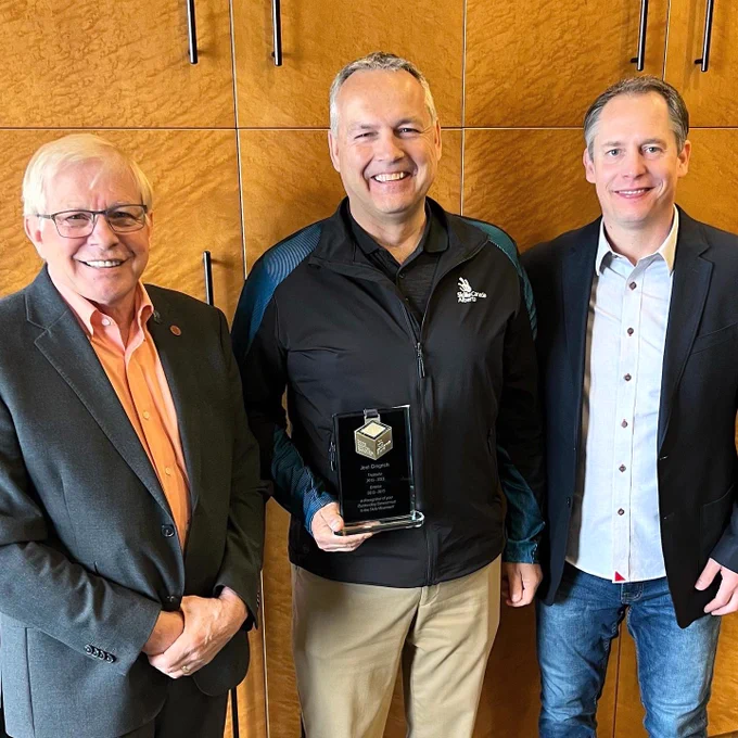 Celebrating Joel Gingrich, Skills Alberta Board