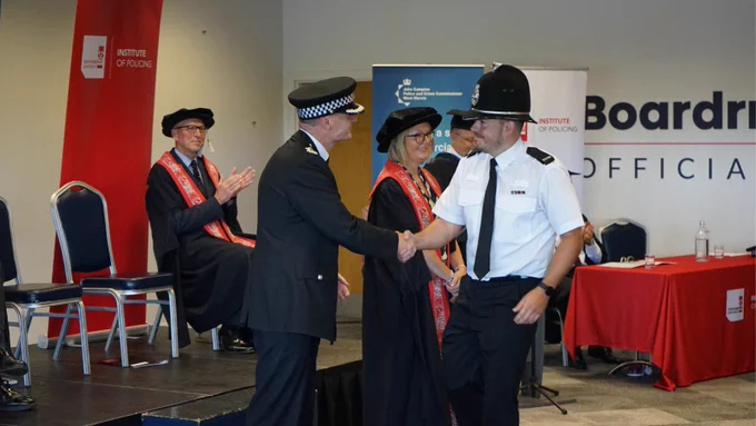 Congratulations to our first ever cohort of student police officers who have completed their Police Constable Degree Apprenticeship (PCDA).