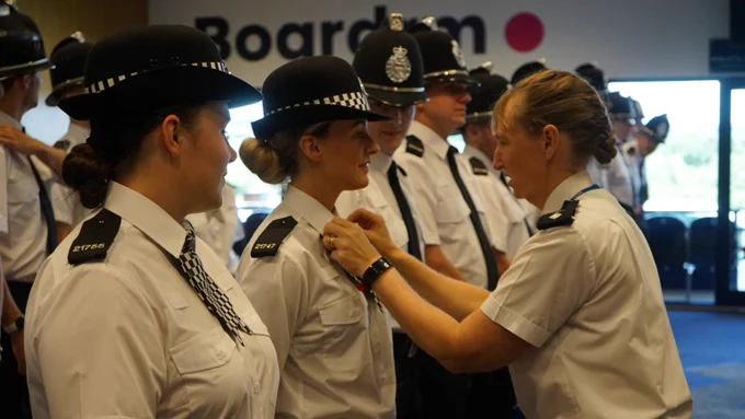 Congratulations to our first ever cohort of student police officers who have completed their Police Constable Degree Apprenticeship (PCDA).