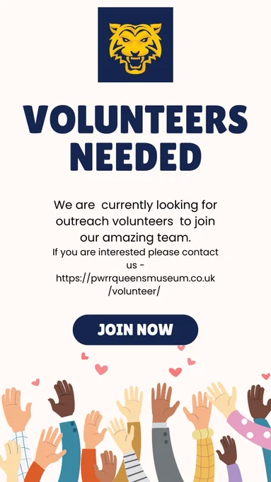 volunteers needed post with tiger logo requesting an outreach volunteer