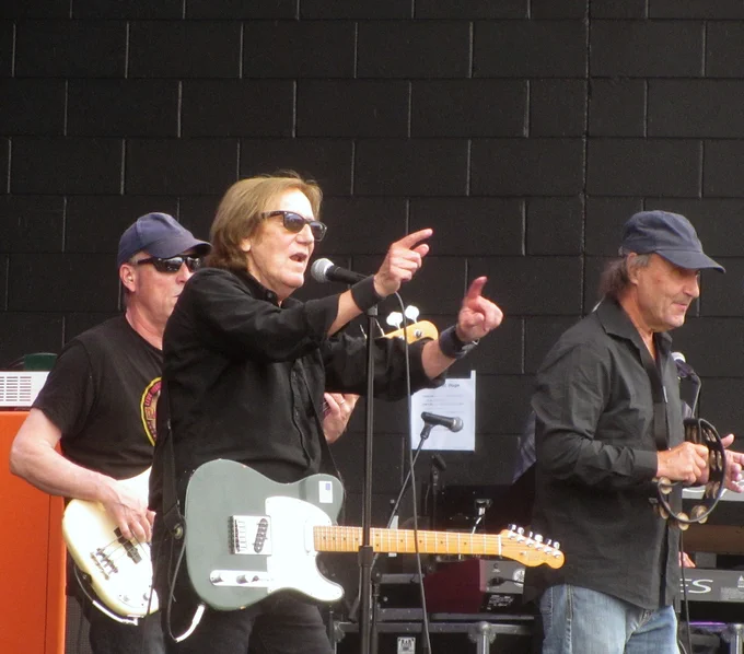 John Cafferty and the Beaver Brown Band
 in concert at Milwaukee Summerfest.