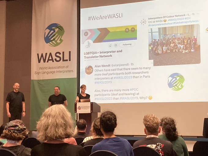 Pictures and social media posts by WASLI