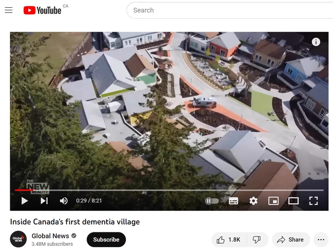 Picture of Inside Canada's first dementia village blog post

Canada now has an estimated 700,000 dementia cases 

https://my-video-education.blogspot.com/2023/05/inside-canadas-first-dementia-village.html

#dementia #Canada #DementiaVillage