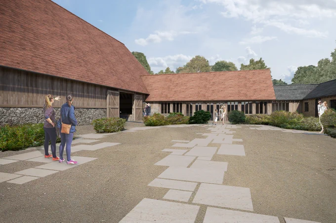 Manor Farm Barn by Clague Architects. Frindsbury Farm is around 1km north of the River Medway where it runs through Rochester. The Farm estate comprises some 20ha of former agricultural land and quarry, being gradually enclosed by development from the neighbouring Medway towns, and represents one final rural enclave in the area. 