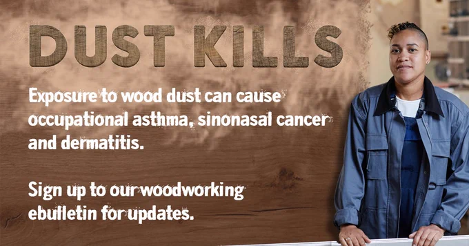 Sign up to our woodworking ebulletin for updates.  