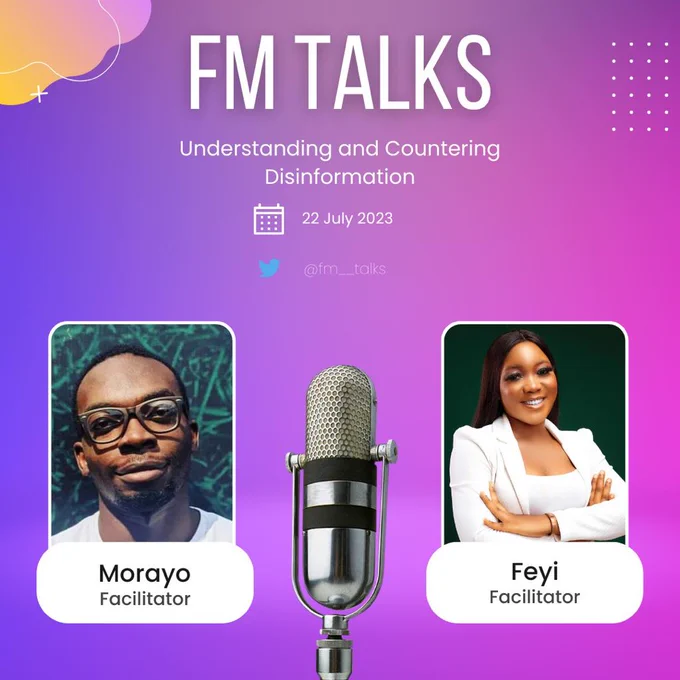 (@fm__talks). Join us as we dive into captivating conversations on governance, socio-economics, climate action, cultural values, and beyond. "'
• Together, let's explore fresh perspectives, exchange ideas, and ignite the flames of positive change. Follow @fm__talks now to stay informed and be part of a community that amplifies voices and drives meaningful impact.
Don't miss out on the enlightening discussions and opportunities that await you. Hit that follow button and let the transformative journey begin!
#FMtalks #EngageAndInspire
#JoinTheConversation