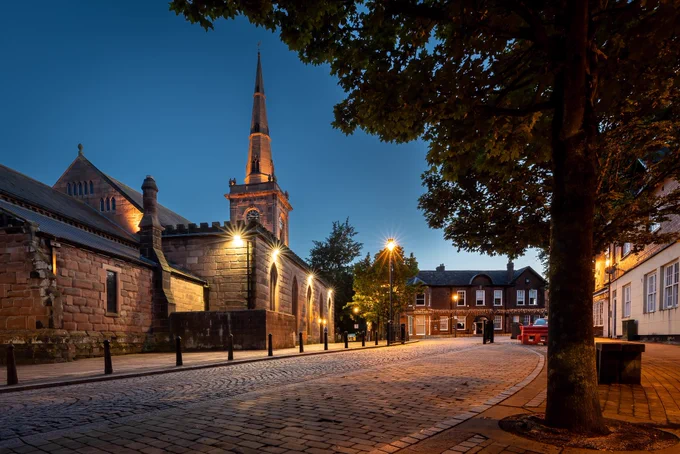 Prescot parish church