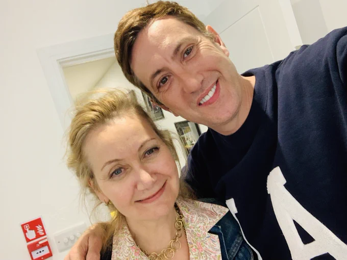 mark & clea in the casting studio