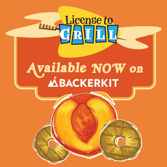 License to Grill Available Now on BackerKit
