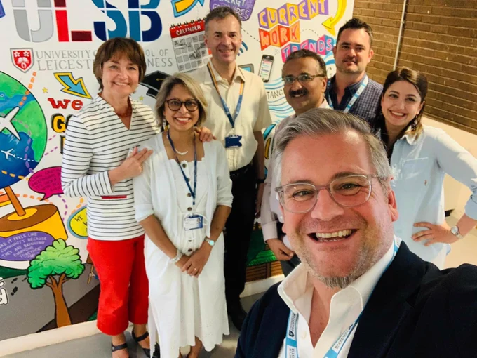 Group selfie of the CDRM team, including Nibedita, Aina, Ayse, Asad, Lee, Heiko and Jamie