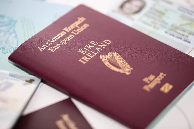 Irish Passport Book