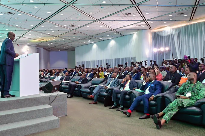 An invigorated audience as GCEO Kyari Delivers his Keynote Address