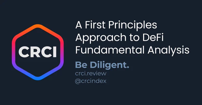The CRCI reviews each DeFi project's capacity to communicate, execute and provide their solutions with transparency while keeping user protection and ecosystem health as priorities.