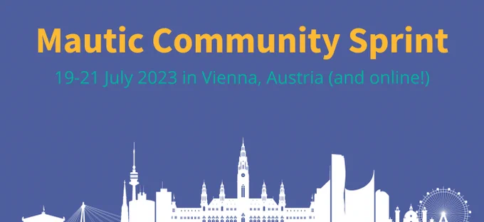 Mautic Community Sprint, 19-21 July 2023 in Vienna, Austria (and online!)