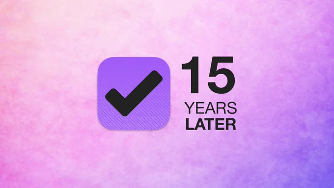 Celebrating 15 Productive Years of OmniFocus