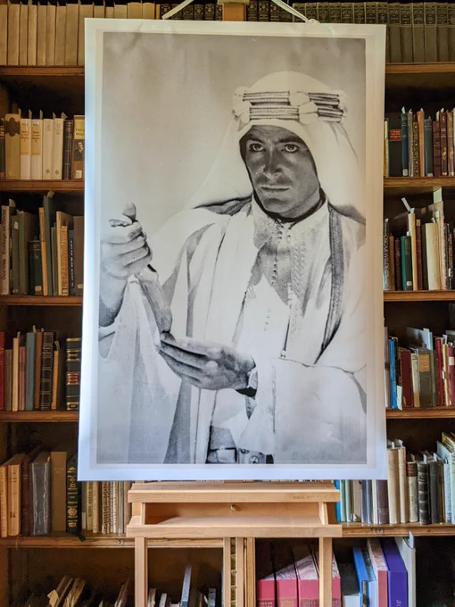 Photograph of T E Lawrence