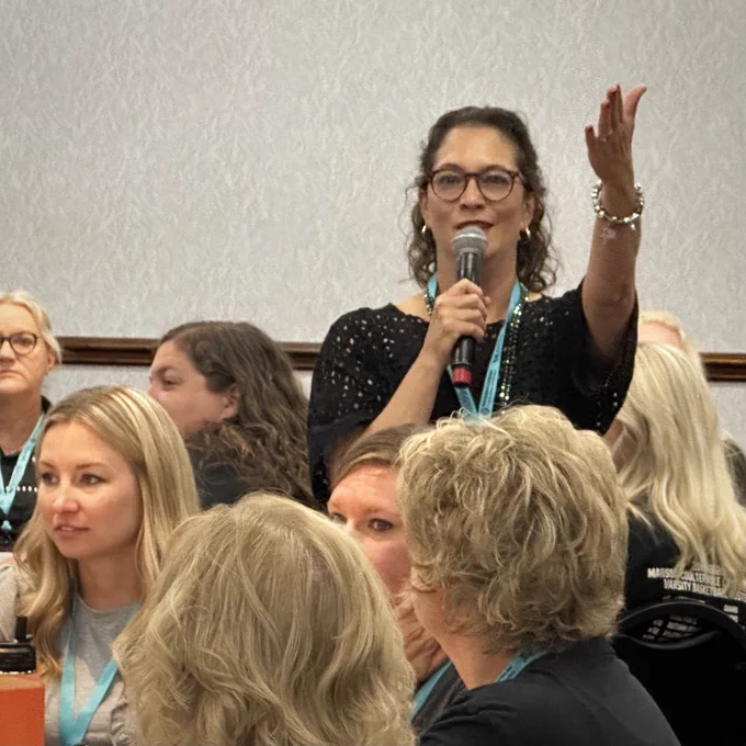 Carla Tantillo Philibert hosting Area 5 SEL Hub's Summer Session