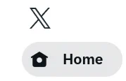 Twitter logo is now an X.