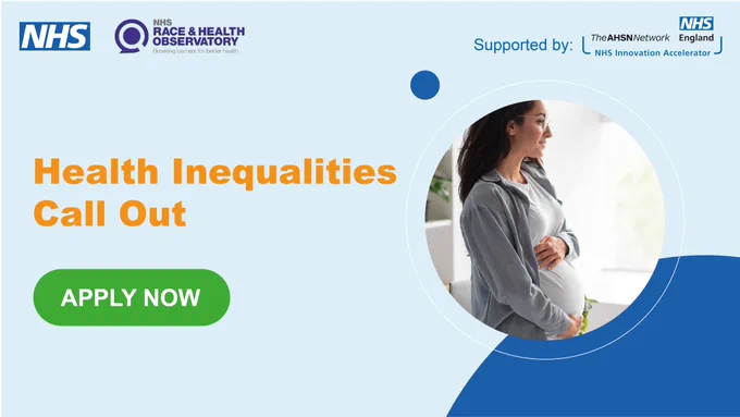Call out for innovations addressing healthcare inequalities in line with the Core20PLUS5 approach