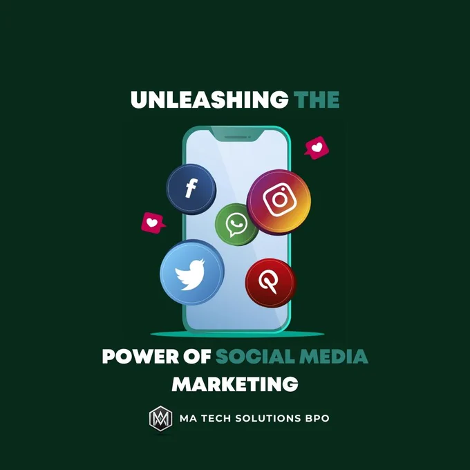 Social Media Marketing (SMM) has evolved into an indispensable aspect of modern business strategies. Its potential to amplify brand reach, engage customers, and drive conversions is unparalleled. To harness the power of social media marketing successfully, businesses must remain authentic, relevant, and responsive in their approach. Embracing the assistance of experts like MA Tech Solutions BPO can help businesses unleash the true potential of social media marketing and navigate the ever-changing digital landscape with confidence.

Are you ready to revolutionize your brand's online presence? Partner with MA Tech Solutions BPO today and take your social media marketing efforts to new heights!