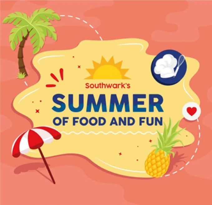 Southwark's summer of food and fun illustration