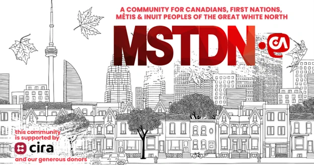 MSTDN.ca is an all Canadian Mastodon instance in the open source fediverse.  Real social ... media.
