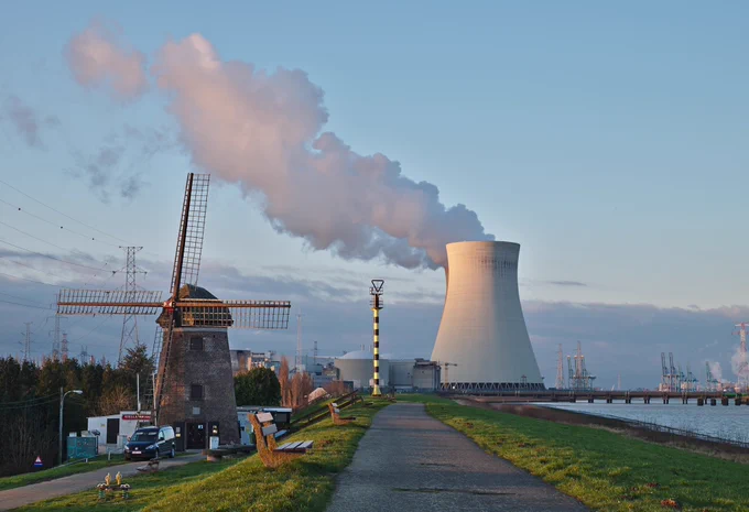 Doel Nuclear Power Plant. Belgium.