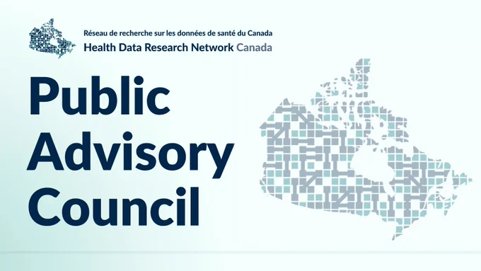 Image of map of Canada. Text reads "Public Advisory Council". HDNR Canada logo at top. 