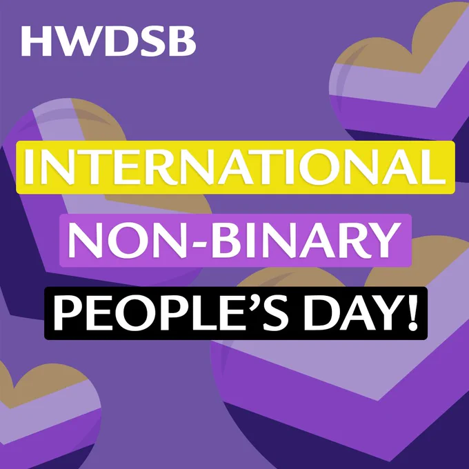 International Non-Binary People's Day.