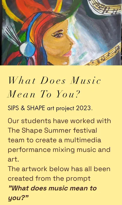 What does music mean to you? Project outline