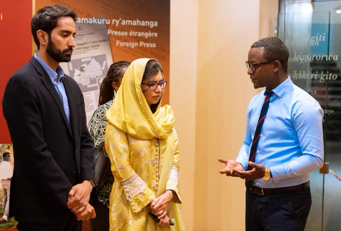 Education activist and Nobel Peace Prize laureate, Malala Yousafzai, on Saturday visited Kigali Genocide Memorial to pay respects to the victims of the 1994 Genocide against the Tutsi.