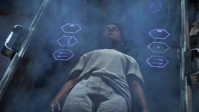 When Aloy and Varl first discover what 237 is, they're both shocked to find an identical replica of Aloy. Gases released from the ectogenic chamber as it opened to reveal a live teenager, unconscious in sleep induced by strong medicinal drugs.  