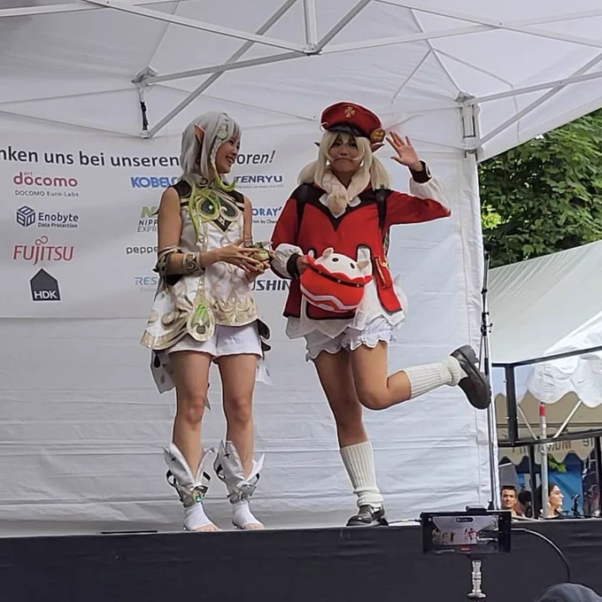 3. Platz: Anya&Yin als Klee & Nahida aus Genshin Impact