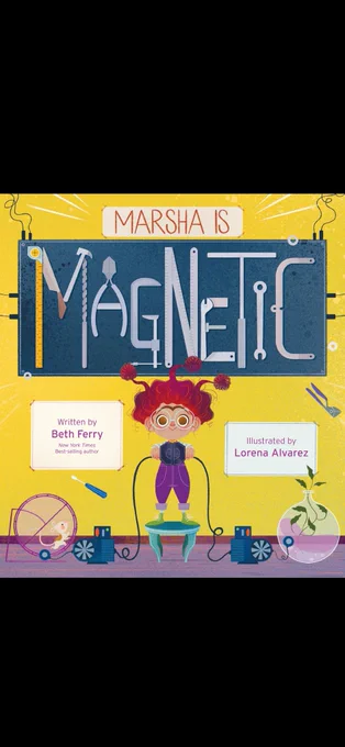 Image of book cover - Marsha is Magnetic