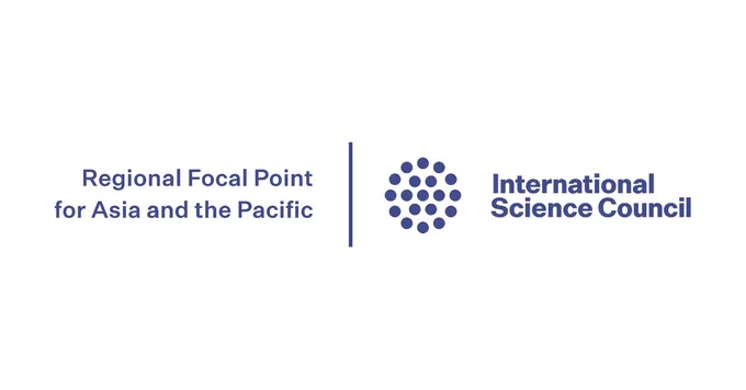 A logo of the International Science Council - Regional Focal point for Asia and the Pacific
