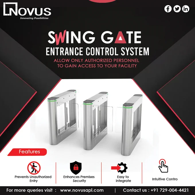 Entrance Control System By Novus Automation Pvt. Ltd.