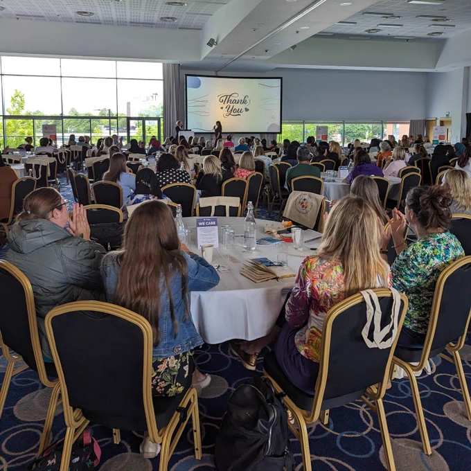 Photo from the Early Years DLP Celebration event at Edgbaston Cricket Ground in Birmingham