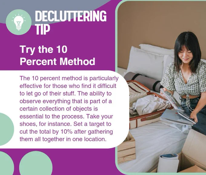 Decluttering Tip of the Day