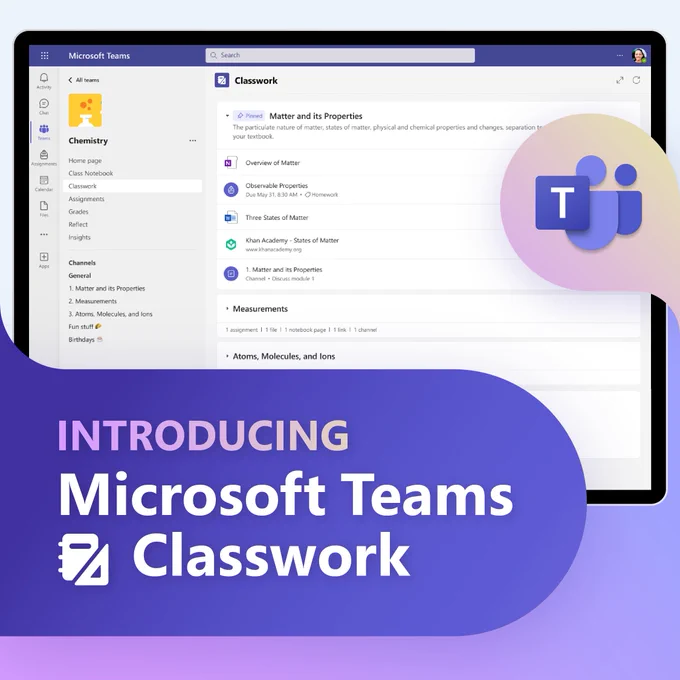Introducing Microsoft Teams Classwork
