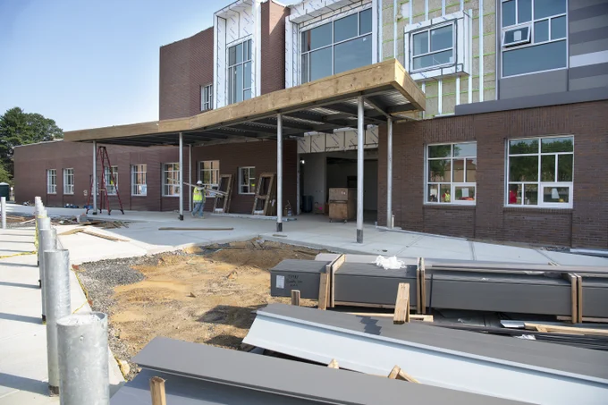 South Lake Elementary School construction.