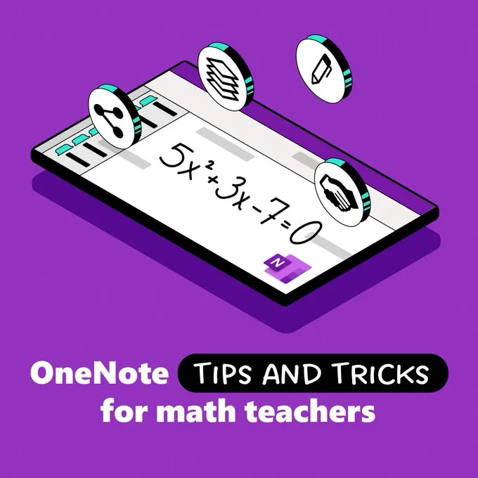 Picture of OneNote and Math