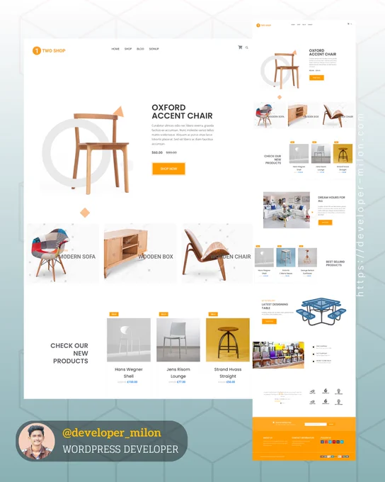 ➥ Website Platform: WordPress
➥ Pages: (8-10) Page

I have created this website last week. The website was created on the WordPress platform. If you need this type of website so I can help you to make this website.

#developermilon #wordpressblogger #wordpressdeveloper #wordpressblog #wordpressdesign  #EcommerceWebsite #martfury #woodmart #OnlineStore #convertwebsite #FigmaToWordpress 

