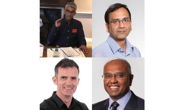 Sanjay Baghani, Dr Banwari Agarwal, Dr Keith Gomez and Dr Stephen Walsh