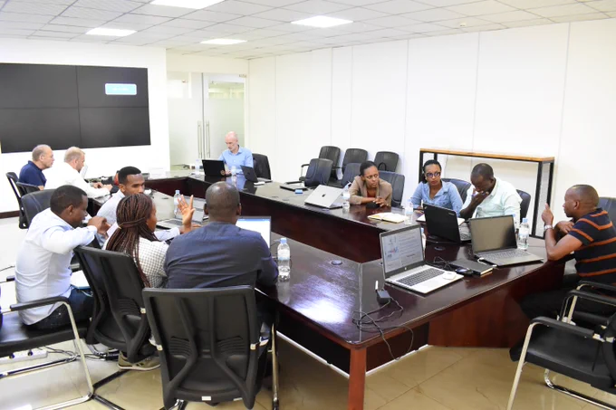 Cyber4Dev experts deliver training to colleagues in Kigali, Rwanda. 