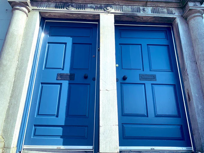 Iconic Blue Door