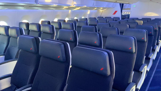 Nouvelle cabine Economy de l’A350