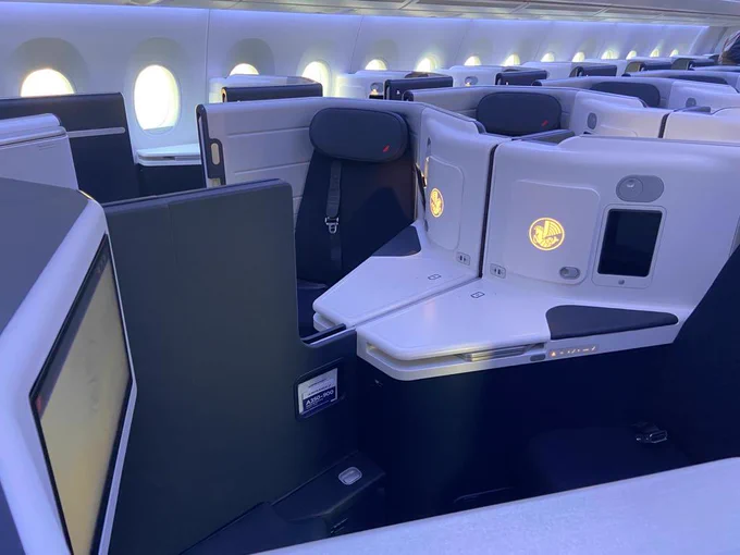 Nouvelle cabine Business de l’A350
